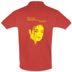 Мужское поло Michael's wealth and woes - PrintSalon