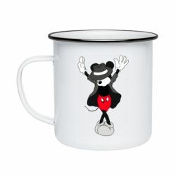 Кружка емальована Mickey Jackson - PrintSalon