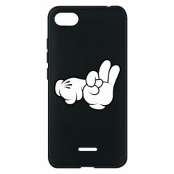 Чехол для Xiaomi Redmi 6A Mickey Mouse Hands "Chop-chop" - PrintSalon
