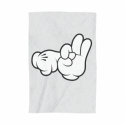 Полотенце с принтом Mickey Mouse Hands "Chop-chop" - PrintSalon