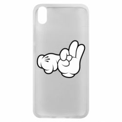 Чехол для Xiaomi Redmi 7A Mickey Mouse Hands "Chop-chop" - PrintSalon