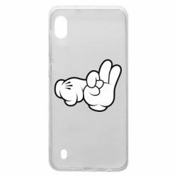 Чехол для Samsung A10 Mickey Mouse Hands "Chop-chop"
