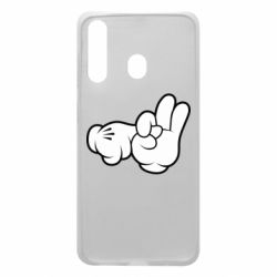 Чехол для Samsung A60 Mickey Mouse Hands "Chop-chop" - PrintSalon