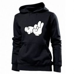 Женское худи Mickey Mouse Hands "Chop-chop"