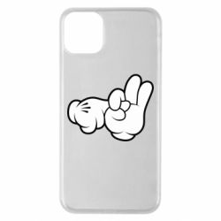 Чехол для iPhone 11 Pro Max Mickey Mouse Hands "Chop-chop" - PrintSalon