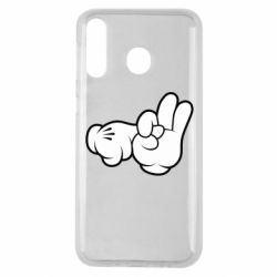 Чехол для Samsung M30 Mickey Mouse Hands "Chop-chop" - PrintSalon