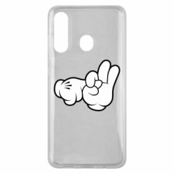 Чехол для Samsung M40 Mickey Mouse Hands "Chop-chop" - PrintSalon