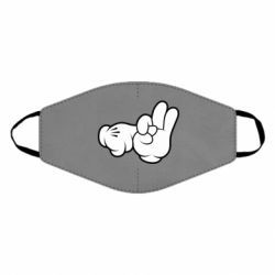 Маска многоразовая Mickey Mouse Hands "Chop-chop" - PrintSalon