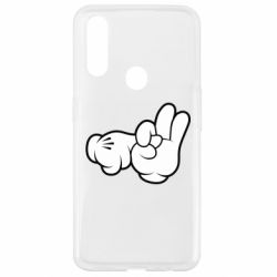 Чехол для Oppo A31 Mickey Mouse Hands "Chop-chop" - PrintSalon