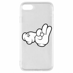 Чехол для iPhone SE 2020 Mickey Mouse Hands "Chop-chop" - PrintSalon