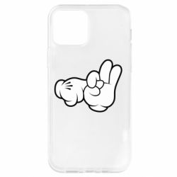 Чехол для iPhone 12 Pro Mickey Mouse Hands "Chop-chop" - PrintSalon
