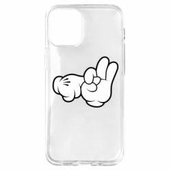 Чехол для iPhone 12 mini Mickey Mouse Hands "Chop-chop" - PrintSalon