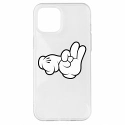 Чехол для iPhone 12 Pro Max Mickey Mouse Hands "Chop-chop" - PrintSalon