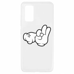 Чехол для Samsung A32 4G Mickey Mouse Hands "Chop-chop" - PrintSalon