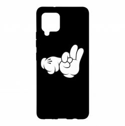 Чехол для Samsung A42 5G Mickey Mouse Hands "Chop-chop" - PrintSalon