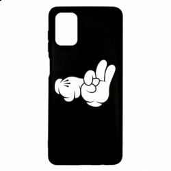 Чехол для Samsung M51 Mickey Mouse Hands "Chop-chop" - PrintSalon
