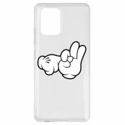 Чехол для Samsung S10 Lite Mickey Mouse Hands "Chop-chop" - PrintSalon