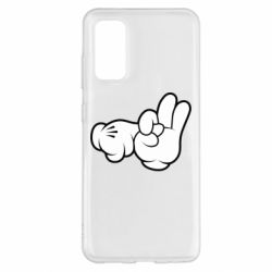 Чехол для Samsung S20 Mickey Mouse Hands "Chop-chop"-PrintSalon Чехол для Samsung S20 Mickey Mouse Hands "Chop-chop"