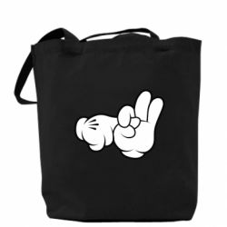 Эко-сумка Mickey Mouse Hands "Chop-chop" - PrintSalon