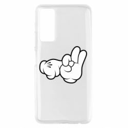 Чехол для Huawei P Smart 2021 Mickey Mouse Hands "Chop-chop" - PrintSalon