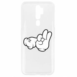 Чехол для Oppo A5/A9 2020 Mickey Mouse Hands "Chop-chop" - PrintSalon