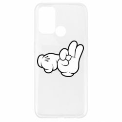 Чехол для Oppo A52/A72/A92 Mickey Mouse Hands "Chop-chop" - PrintSalon