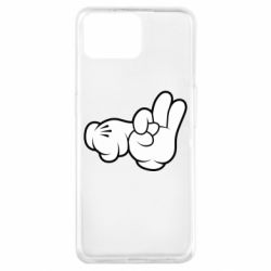 Чехол для Oppo A73 Mickey Mouse Hands "Chop-chop" - PrintSalon