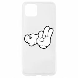 Чехол для Oppo A92s Mickey Mouse Hands "Chop-chop" - PrintSalon