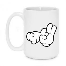 Чашка 420ml Mickey Mouse Hands "Chop-chop" - PrintSalon