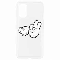 Чехол для Realme 7 Pro Mickey Mouse Hands "Chop-chop" - PrintSalon