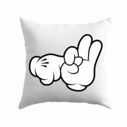 Подушка Mickey Mouse Hands "Chop-chop" - PrintSalon