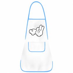 Фартук Mickey Mouse Hands "Chop-chop" - PrintSalon
