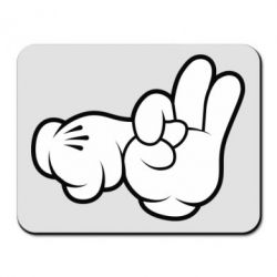 Коврик для мыши Mickey Mouse Hands "Chop-chop" - PrintSalon