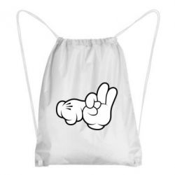 Рюкзак-мешок Mickey Mouse Hands "Chop-chop" - PrintSalon