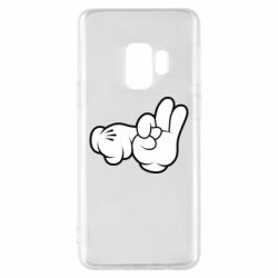 Чехол для Samsung S9 Mickey Mouse Hands "Chop-chop" - PrintSalon