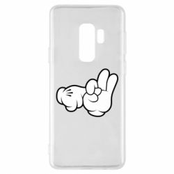 Чехол для Samsung S9+ Mickey Mouse Hands "Chop-chop" - PrintSalon