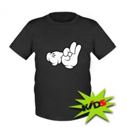 Детская футболка Mickey Mouse Hands "Chop-chop" - PrintSalon