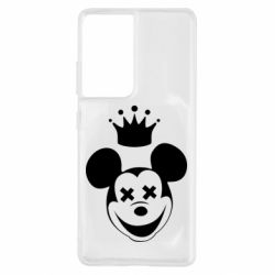 Чехол для Samsung S21 Ultra Mickey Mouse Swag-PrintSalon Чехол для Samsung S21 Ultra Mickey Mouse Swag