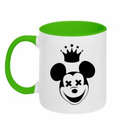 Чашка двухцветная 320ml Mickey Mouse Swag - PrintSalon