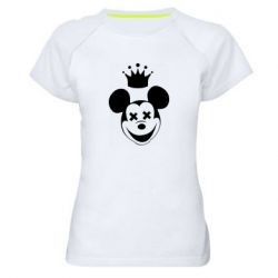 Женская футболка для спорта Mickey Mouse Swag - PrintSalon