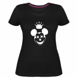 Женская премиум футболка Mickey Mouse Swag - PrintSalon