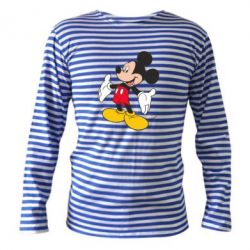 Тельняшка с длинным рукавом Mickey Mouse - PrintSalon