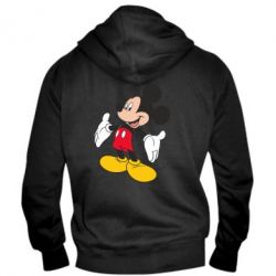 Мужское худи на молнии Mickey Mouse - PrintSalon