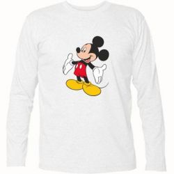 Футболка с длинным рукавом Mickey Mouse - PrintSalon
