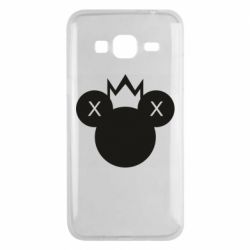 Чехол для Samsung J3 2016 Mickey with a crown - PrintSalon