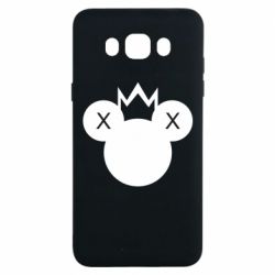 Чохол для Samsung J7 2016 Mickey with a crown-PrintSalon Чохол для Samsung J7 2016 Mickey with a crown