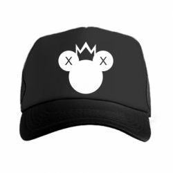 Кепка-тракер Mickey with a crown - PrintSalon