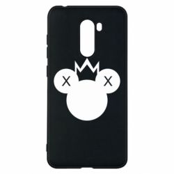 Чехол для Xiaomi Pocophone F1 Mickey with a crown - PrintSalon