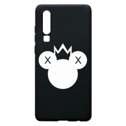 Чехол для Huawei P30 Mickey with a crown - PrintSalon