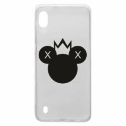 Чехол для Samsung A10 Mickey with a crown - PrintSalon